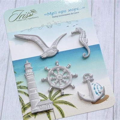Гипсовые украшения Мрії про море, ТМ Iris