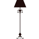 Акриловий штамп Floor lamp Лампа, розмір 2,2х6,7 см