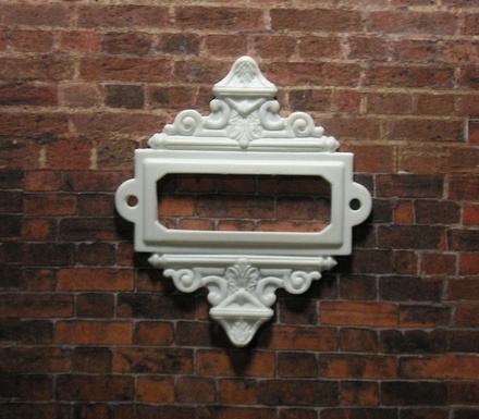 Пластиковий декор від E.В. - Рамка, 6,5x5,5см