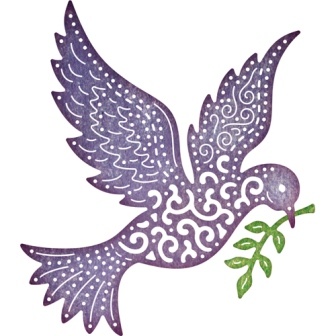 Ножі від Cheery Lynn Designs - Peace Dove