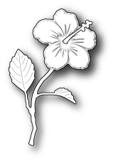 Нож для вырубки от Memory Box -  DIES - Happy Hibiscus