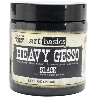 Ґрунт універсальний від Prima, колір чорний, Finnabair Art Basics Heavy Gesso 8.5oz, 250 мл
