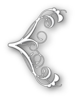 Ніж для вирубки від Memory Box - Darrington Corner