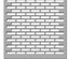 Маска My Favorite Things - Stencil Small Brick Wall, 15х15см