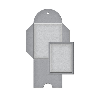 Ніж для вирубки від Spellbinders - Notched Mini Envelope