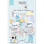 Висічки, колекція My little baby boy, 42 штуки, ТМ Фабрика Декору