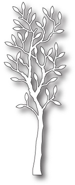 Лезвие от Memory Box -  DIES- Small Alder Tree