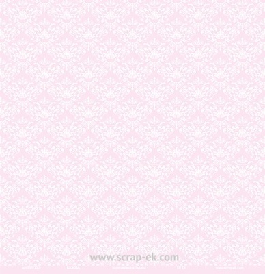 Аркуш одностороннього паперу від Євгенія Курдібановська TM - "рожевий", 30x30 см