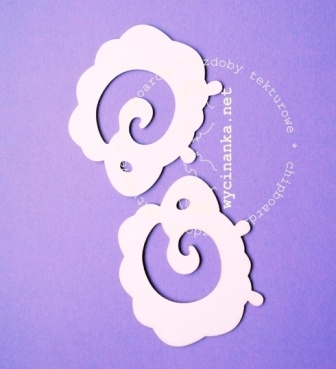 Чипборд від Wycianka - Овечки, 2 шт.