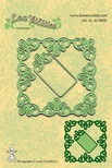 Ніж для вирубки від LeCreaDesign - Frame square lace cut and embossing die