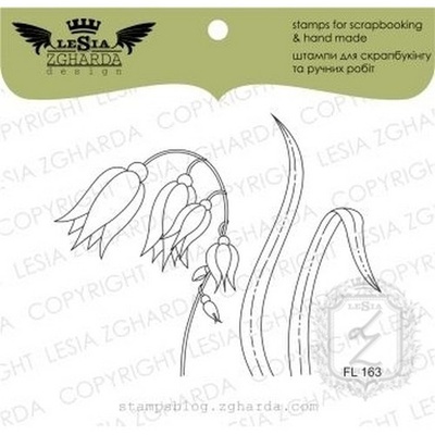 Набор акриловых штампов Lesia Zgharda Дзвіночки FL163