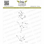 Набор акриловых штампов Lesia Zgharda F175 Сузір'я