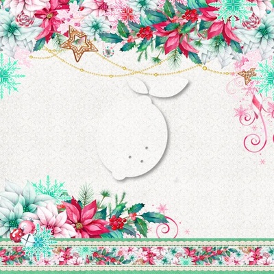 Аркуш двостороннього паперу для скрапбукінгу від LemonCraft - Joy the world world 01