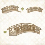 Чипборд Blue Fern StudiOs-LayeRed Iron Bridge