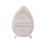 Чорнило для штампінгу Tsukineko - Brilliance Dew Drops MoonLight White