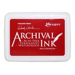 Архівне чорнило Ranger - Wendy VeccHi-Archival Ink Pads - Red Geranium