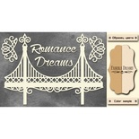 Чипборд Фабрика Декору - FDCH-083, колір молочний, крафт