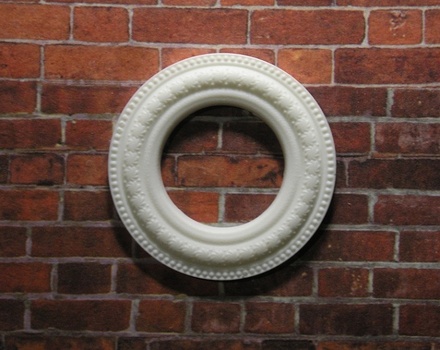 Пластиковий декор від E.В.А - Рамка зі зірками, 3,5см