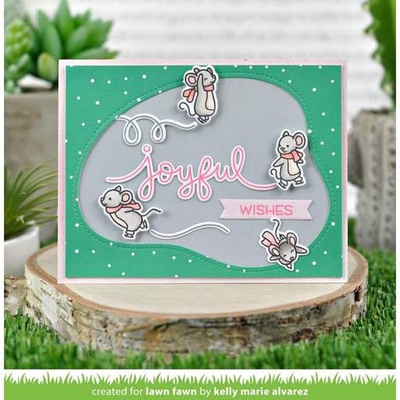 Ножі для вирубки від Lawn Fawn - Mice On Ice