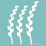 Чипборд від Вензелик - Лоза 02, 46x66 мм, розмір: 46x66 мм