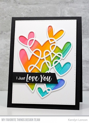 Лезвие My Favorite Things - Die-namics Hearts Entwined