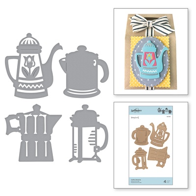Ножі від Spellbinders - Coffee Brewing