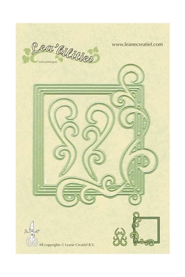 Ножі для вирубки від LeCreaDesign - Frame square curve, 3 ел.