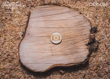 Деревʼяна вирубка від Вензелик - фотоапарат 1, 25x25 мм