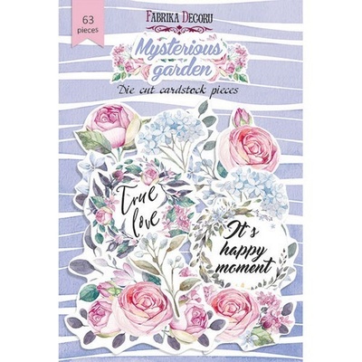 Набір висічок Mysterious garden, 63 шт., ТМ Фабрика Декору