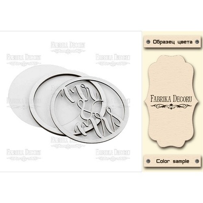 Заготовка для шейкера Mr(Mrs), колір молочний, ТМ Фабрика Декору