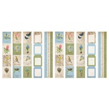 Набір смужок з картинками для декорування Botany Spring, ТМ Фабрика Декору