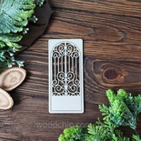 Чипборд Ворота ажурні від WOODchic, 12x6см