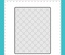 Нож для вырубки от Lil' Inker Designs - Quilted Stitched Pattern Die 