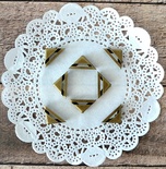 куточки металічні Hobby&You - Бронза 2,3x1,7 см, 8 шт