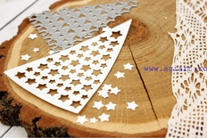 Ножи для вырубки от AgiArt "фоновые звезды"