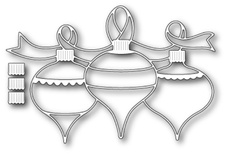 Ножі для вирубки від Memory Box - Christmas Ribbon Ornaments