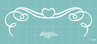 Чипборд від Вензелик - Набір вензлів 24, розмір: 98x33 мм