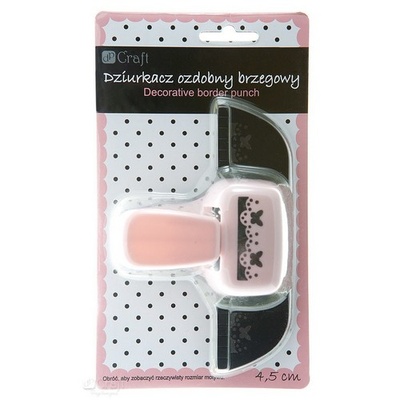 Дірокол бордюрний 4,5см Мереживні Метелики, TM dpCraft (Dalprint)