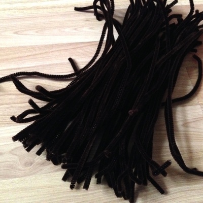 Синільний дріт, коричневий, 30 см, 1 штука