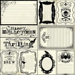 Аркуш скрап-паперу від Authentique Forewarn, 30x30 см