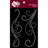 Прикраса з перлинок від Zva Creative - Double Flourishes Pearl (d) - White, колір білий