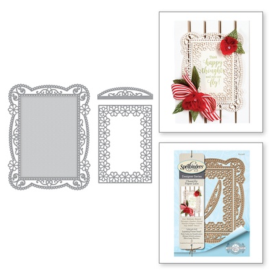 Ножі від Spellbinders - Tallulah Frill Layering Frame Small
