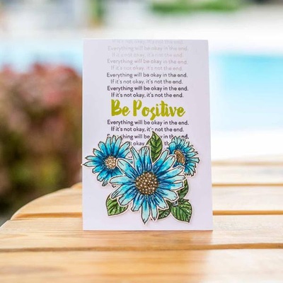 Набор штампов от Altenew - Smile More Stamp Set - Улыбайся больше, ALT1510