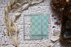 Набор ножей для вырубки от Scrapfriend - ATC (artist trading card), 6.4x8.9см