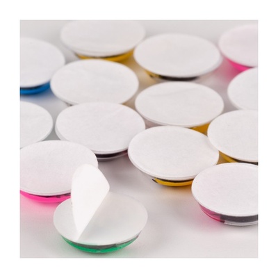 Оченята SANTI самоклейні з віями круглі кольорові 15мм 30 шт.