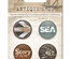 Набор металлических фишек №3 от ScrapBerry's - Лавка Древностей