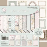 Набір двостороннього паперу 20x20см від Scrapmir La Creme 10 шт.