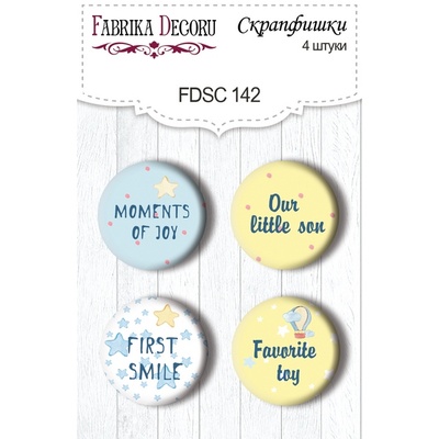 Набор скрапфишек Фабрика Декору из 4 шт. FDSC 142