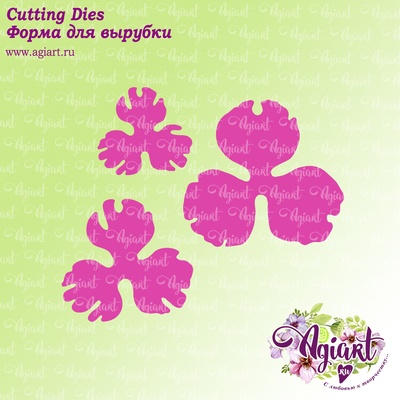 Нож для вырубки от AgiArt - Пионы
