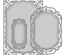 Ножи от Spellbinders - 5х7 Elegant Labels Four - Card Creator, 3 шт.